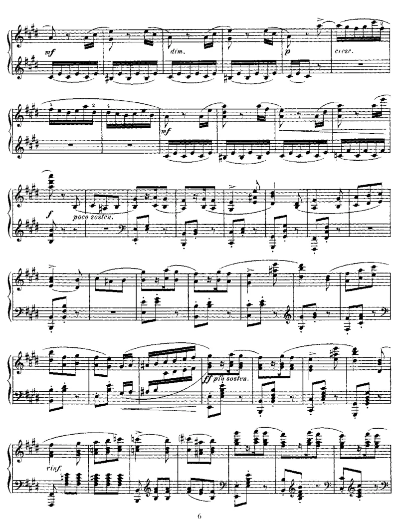 伤感圆舞曲ValseLangoureuse,Op120_一万首著名钢琴曲谱哈农贝多芬合集视频教学电子版高清无水印可打印_1古典钢琴知名音乐家谱_圣桑钢琴谱全集