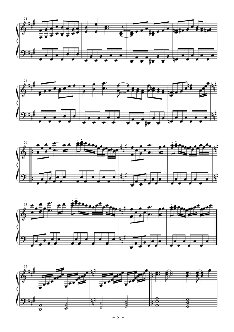 [Bosendorfer][hard][3]_一万首著名钢琴曲谱哈农贝多芬合集视频教学电子版高清无水印可打印_05动漫游戏钢琴谱合集_日系东方Project钢琴谱全集_东方project钢琴谱_06　ブクレシュティの人形師