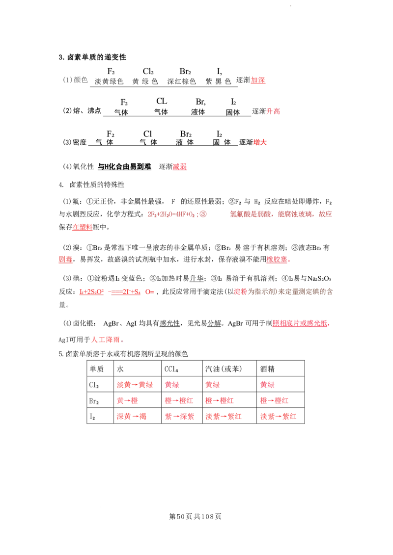 2026届高考化学各元素知识点（大全）_2024-2026高三（6-6月题库）_2025年12月高三试卷_2512062026届高考化学各元素知识点（大全）