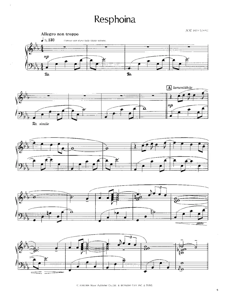 久石让谱集2_一万首著名钢琴曲谱哈农贝多芬合集视频教学电子版高清无水印可打印_02现代钢琴谱合集_久石让钢琴谱全集