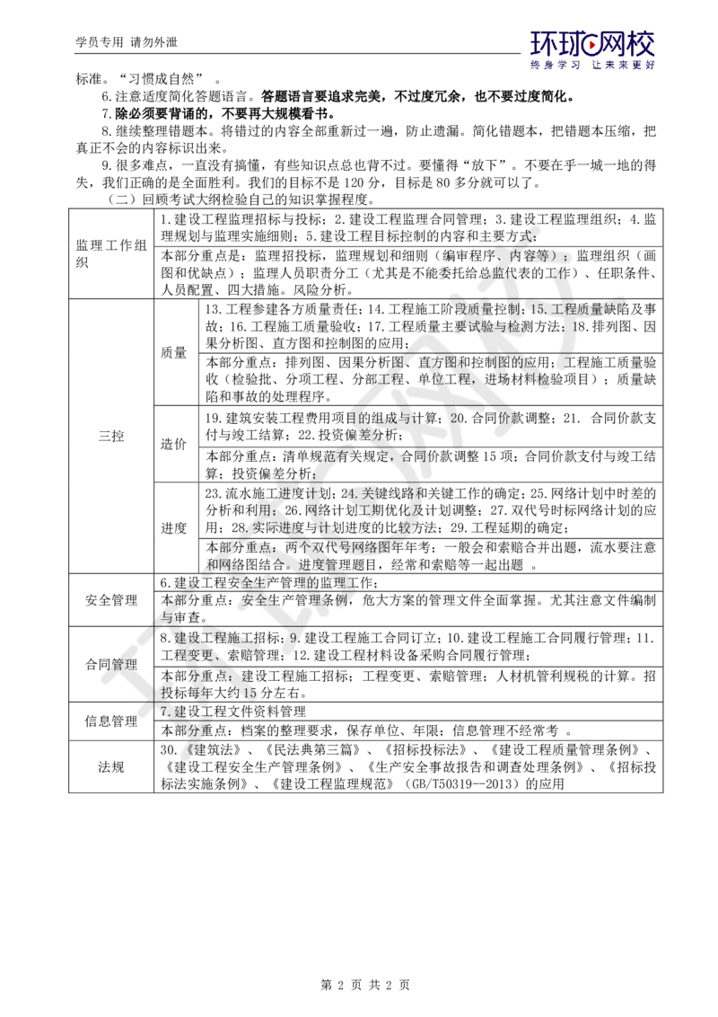 WM_第1讲直播密训（一）1_监理工程师_2025监理工程师_2025年监理工程师-各大机构_2025年监理-土建案例_机构1-HQ_04.密训班-王.双增_讲义