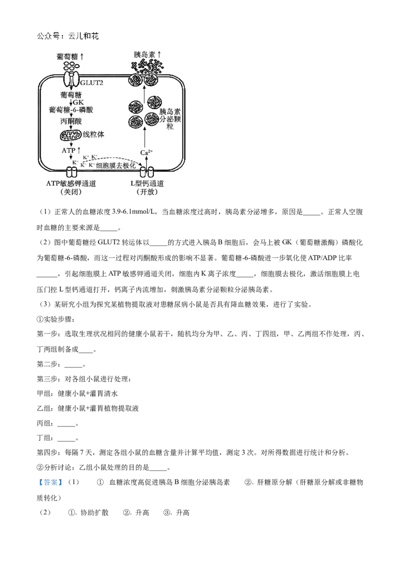 福建省福州市9校2024-2025学年高二上学期11月期中生物试题Word版含解析_2024-2025高二（7-7月题库）_2024年12月试卷_1206福建省福州市福九联盟2024-2025学年高二上学期11月期中联考试题