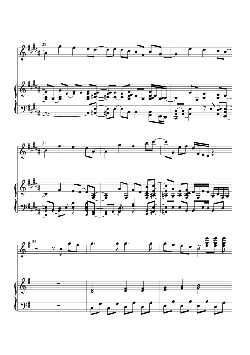 [nico][lunatic][10]_一万首著名钢琴曲谱哈农贝多芬合集视频教学电子版高清无水印可打印_05动漫游戏钢琴谱合集_日系东方Project钢琴谱全集_东方project钢琴谱_09　幽靈楽団　～PhantomEnsemble