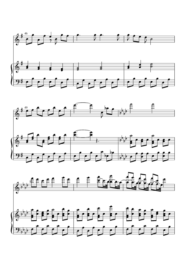 [nico][lunatic][10]_一万首著名钢琴曲谱哈农贝多芬合集视频教学电子版高清无水印可打印_05动漫游戏钢琴谱合集_日系东方Project钢琴谱全集_东方project钢琴谱_09　幽靈楽団　～PhantomEnsemble