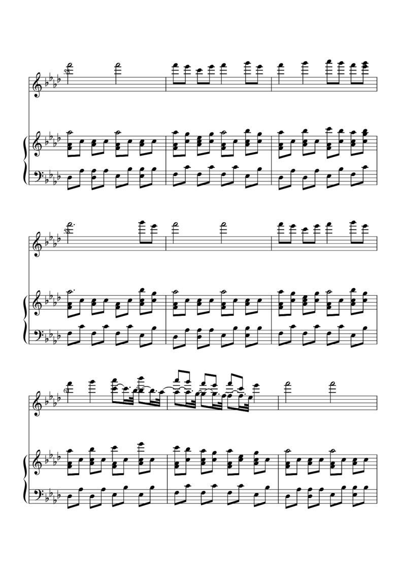 [nico][lunatic][10]_一万首著名钢琴曲谱哈农贝多芬合集视频教学电子版高清无水印可打印_05动漫游戏钢琴谱合集_日系东方Project钢琴谱全集_东方project钢琴谱_09　幽靈楽団　～PhantomEnsemble