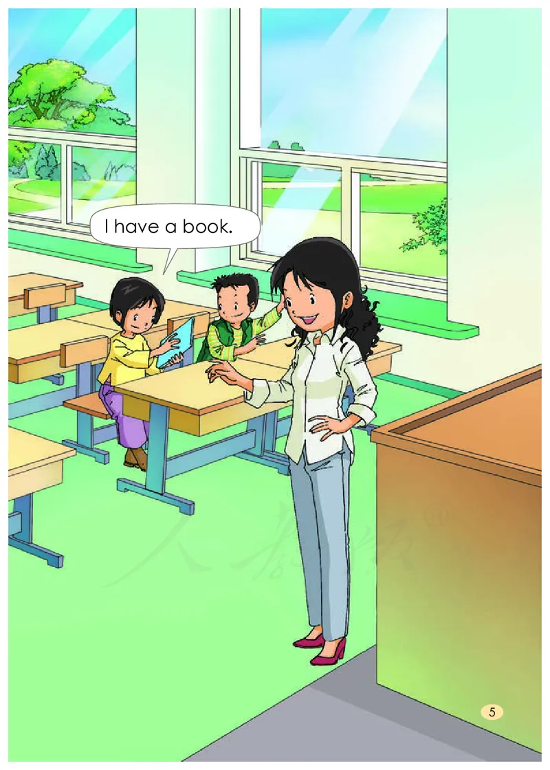 人教版（一年级起点）一年级上册英语PDF电子课本_小学1-6年级全部试卷_英语_一年级_3-6-5、小学一年级英语上册_3-6-5-3、电子教材、课本