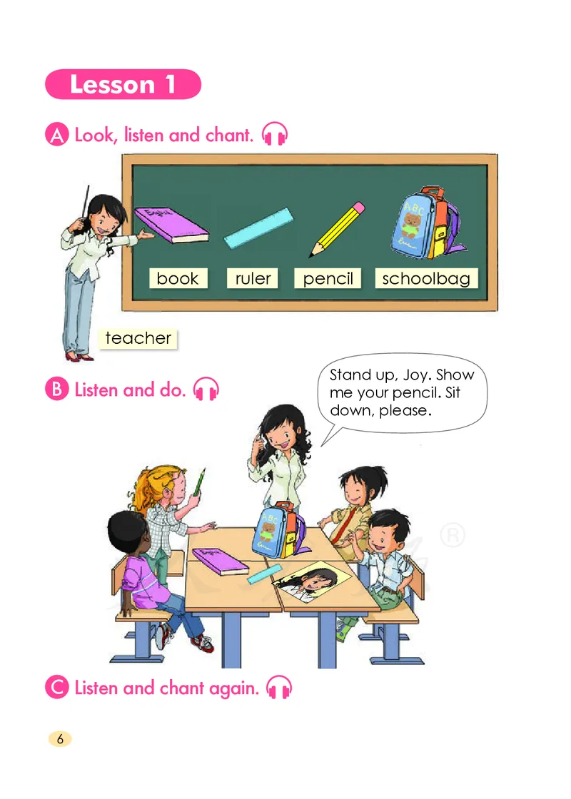 人教版（一年级起点）一年级上册英语PDF电子课本_小学1-6年级全部试卷_英语_一年级_3-6-5、小学一年级英语上册_3-6-5-3、电子教材、课本