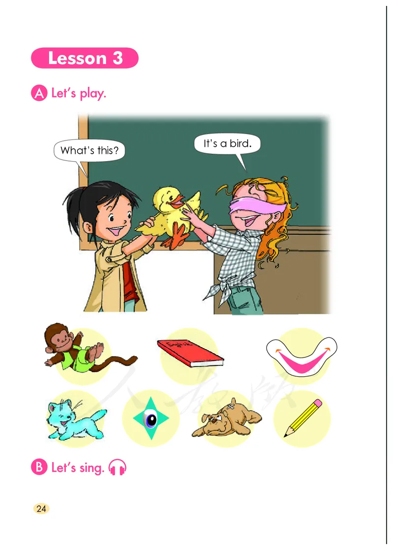 人教版（一年级起点）一年级上册英语PDF电子课本_小学1-6年级全部试卷_英语_一年级_3-6-5、小学一年级英语上册_3-6-5-3、电子教材、课本