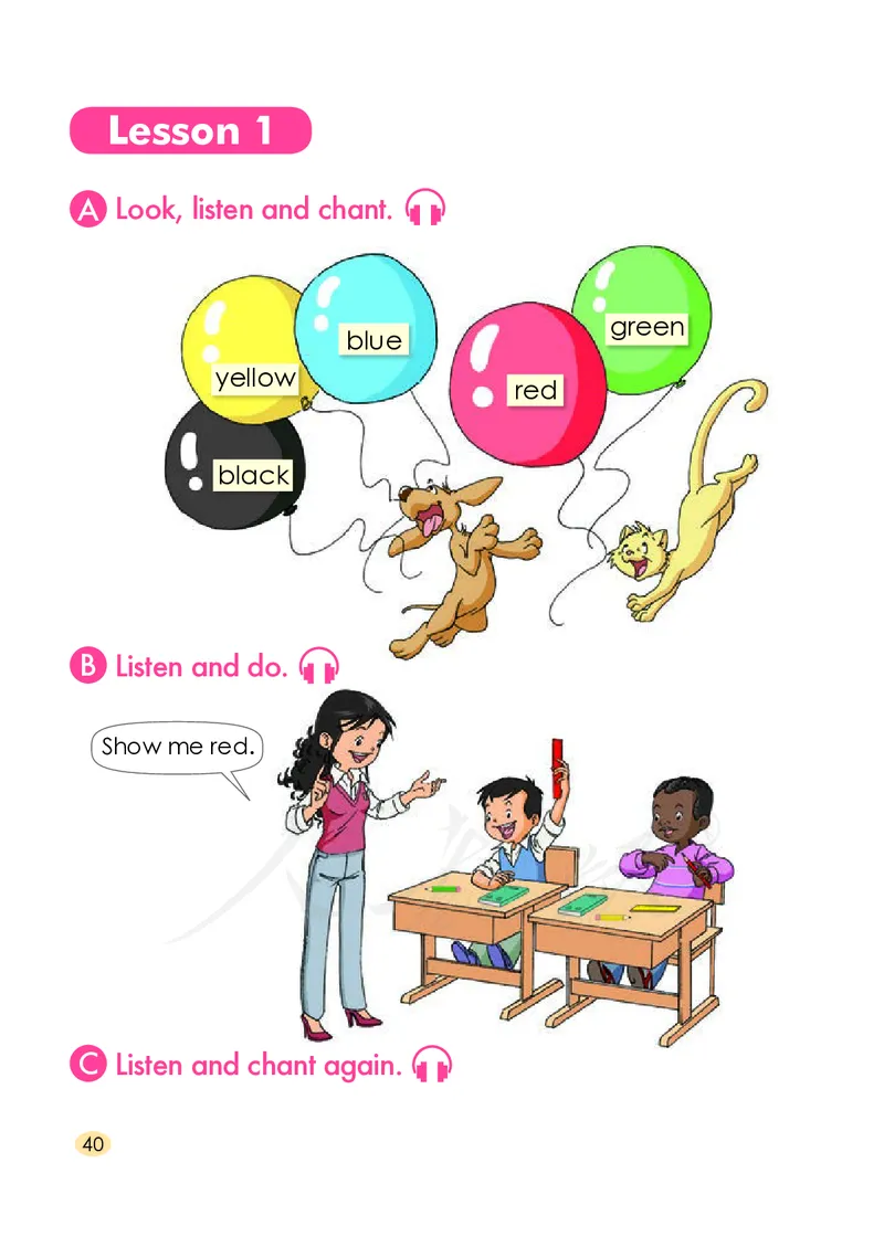 人教版（一年级起点）一年级上册英语PDF电子课本_小学1-6年级全部试卷_英语_一年级_3-6-5、小学一年级英语上册_3-6-5-3、电子教材、课本