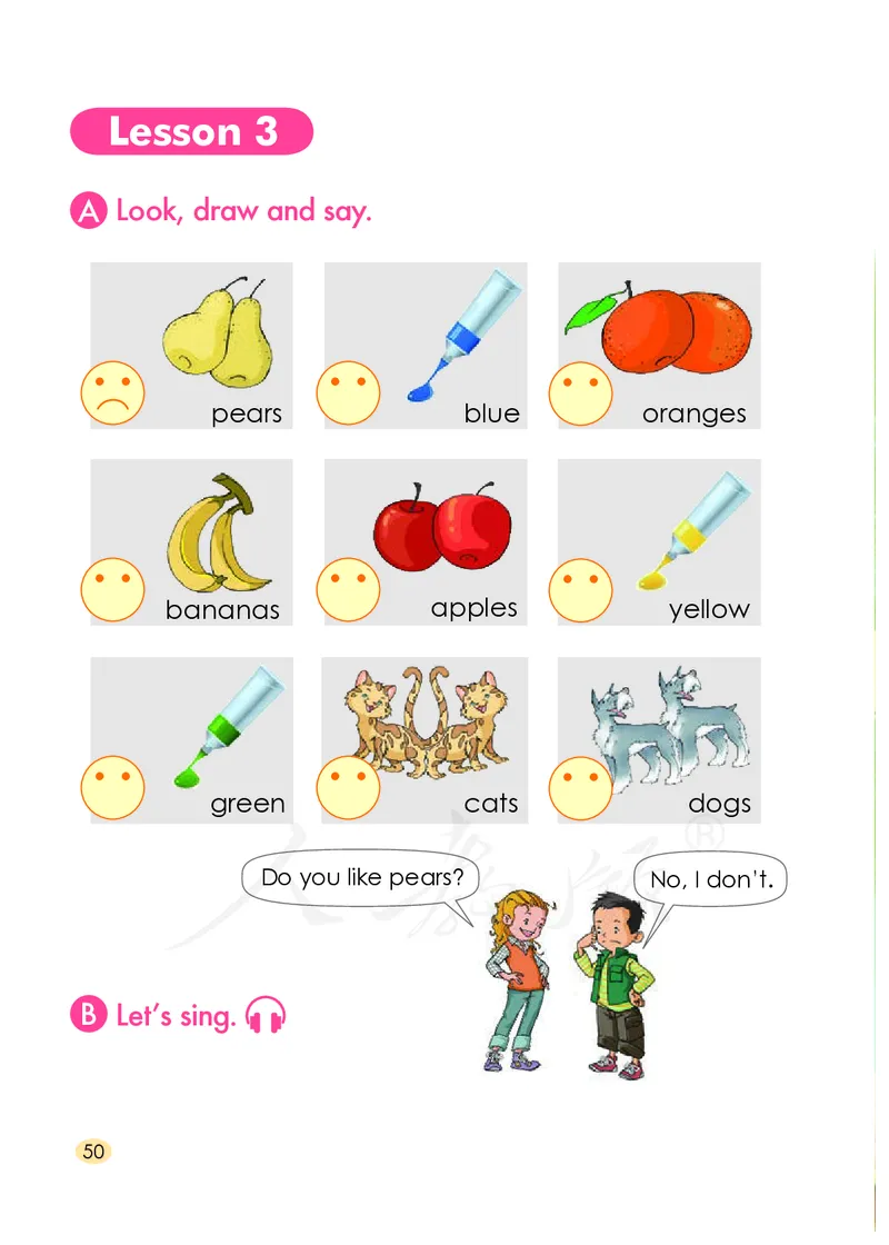 人教版（一年级起点）一年级上册英语PDF电子课本_小学1-6年级全部试卷_英语_一年级_3-6-5、小学一年级英语上册_3-6-5-3、电子教材、课本