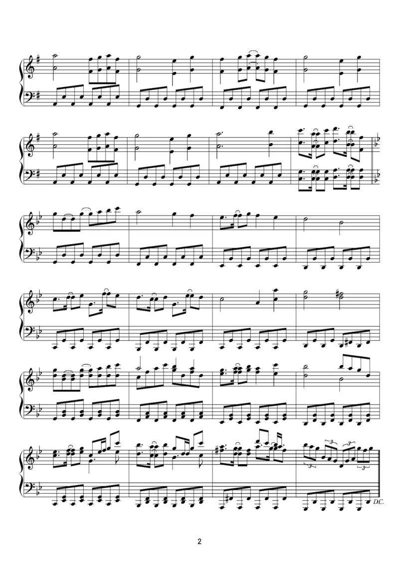 [kituneyuu][normal][2]_一万首著名钢琴曲谱哈农贝多芬合集视频教学电子版高清无水印可打印_05动漫游戏钢琴谱合集_日系东方Project钢琴谱全集_东方project钢琴谱_11　いざ、倒れ逝くその時まで