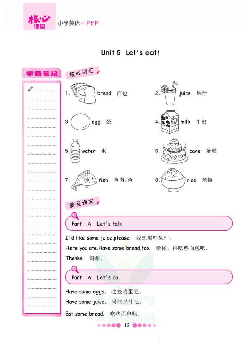 三年级上册英语人教PEP版知识清单_小学1-6年级全部试卷_英语_三年级_3-8-5、小学三年级英语上册_3-8-5-1、复习、知识点、归纳汇总_人教PEP版