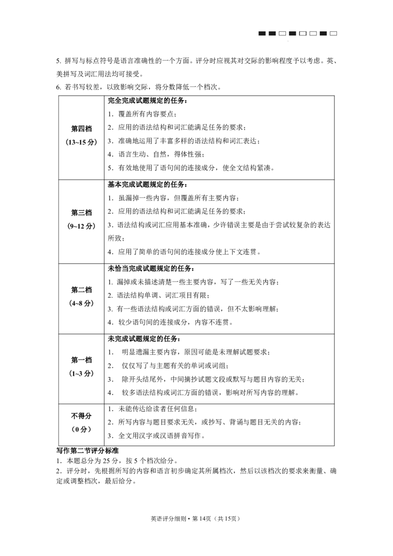 2026届云南三校高考备考实用性联考卷（五）英语答案_2024-2026高三（6-6月题库）_2026年01月高三试卷_01172026届云南三校高考备考实用性联考卷（五）