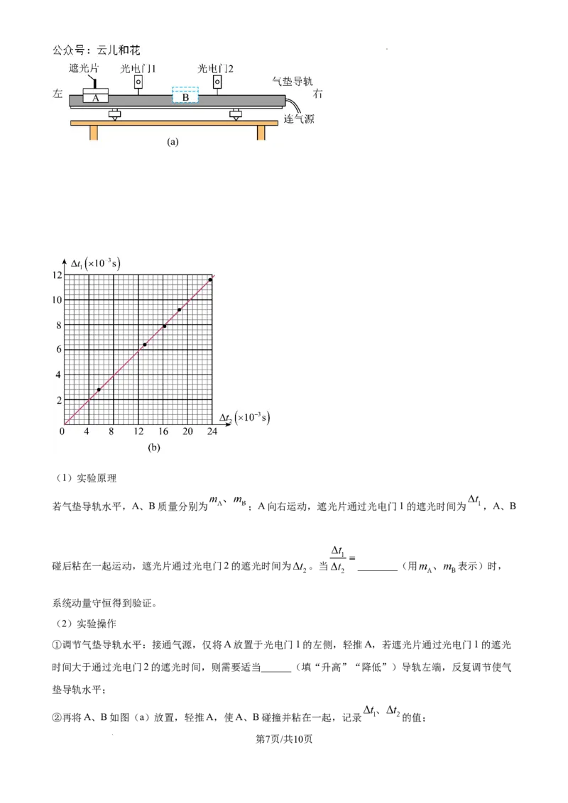 精品解析：河南省许昌高级中学2024-2025学年高二上学期开学物理试题（原卷版）_2024-2025高二（7-7月题库）_2024年09月试卷