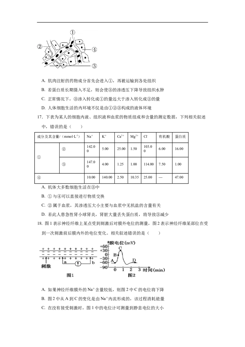 通辽一中2024级高二上学期第一次月考_2025年10月高二试卷_251012内蒙古通辽市第一中学2025-2026学年高二上学期第一次月考