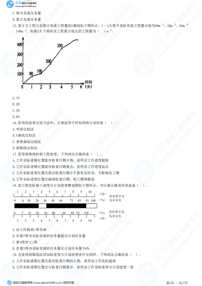 WM_（进度控制）第四章第二节　实际进度与计划进度的比较方法_监理工程师_2025监理工程师_2025年监理工程师-各大机构_2025年监理-土建目标_机构2-JG_01.精讲班-李.娜_进度控制（土建）（2025）