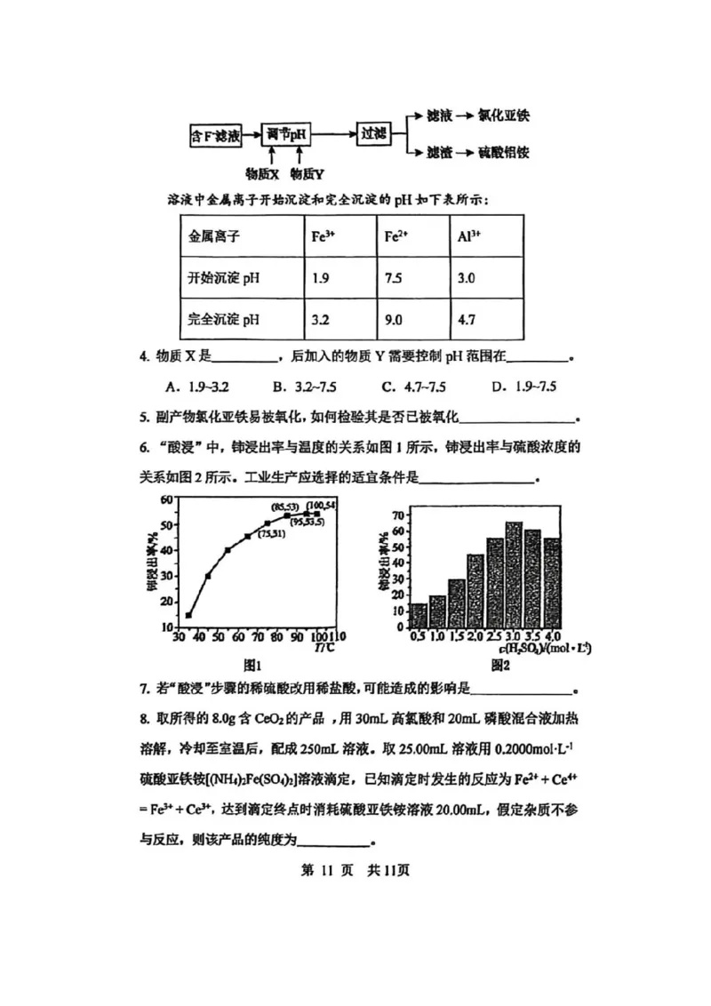 化学-上海市六校联考高三期中(复旦复兴、控江、市西、松江二中、奉贤、金山)_2024-2026高三（6-6月题库）_2025年12月高三试卷