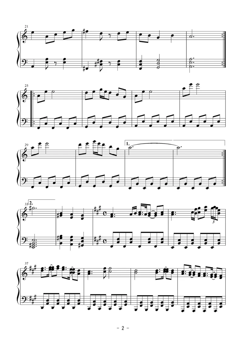 [Bosendorfer][normal][3]_一万首著名钢琴曲谱哈农贝多芬合集视频教学电子版高清无水印可打印_05动漫游戏钢琴谱合集_日系东方Project钢琴谱全集_东方project钢琴谱_155