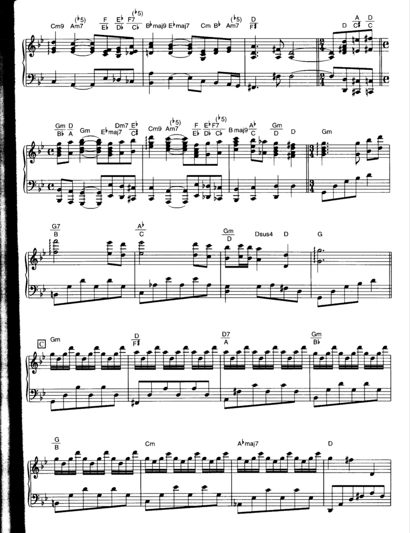 久石让谱集3_一万首著名钢琴曲谱哈农贝多芬合集视频教学电子版高清无水印可打印_02现代钢琴谱合集_久石让钢琴谱全集