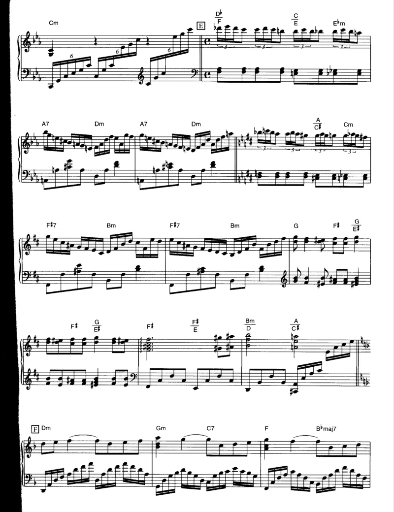 久石让谱集3_一万首著名钢琴曲谱哈农贝多芬合集视频教学电子版高清无水印可打印_02现代钢琴谱合集_久石让钢琴谱全集