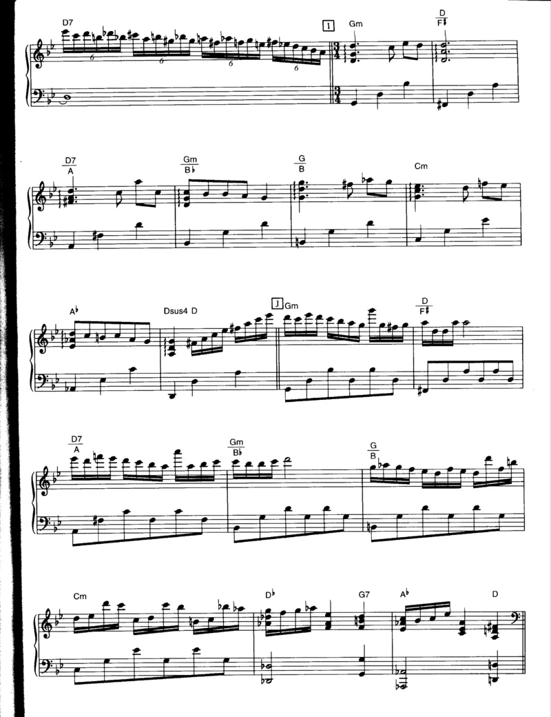 久石让谱集3_一万首著名钢琴曲谱哈农贝多芬合集视频教学电子版高清无水印可打印_02现代钢琴谱合集_久石让钢琴谱全集