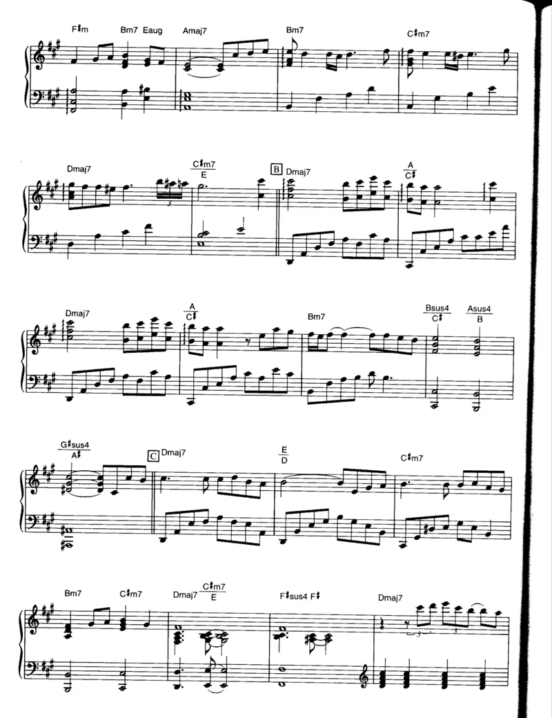 久石让谱集3_一万首著名钢琴曲谱哈农贝多芬合集视频教学电子版高清无水印可打印_02现代钢琴谱合集_久石让钢琴谱全集