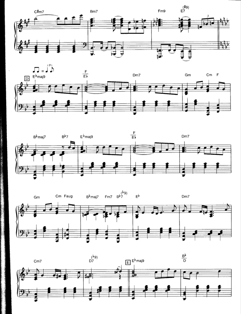 久石让谱集3_一万首著名钢琴曲谱哈农贝多芬合集视频教学电子版高清无水印可打印_02现代钢琴谱合集_久石让钢琴谱全集