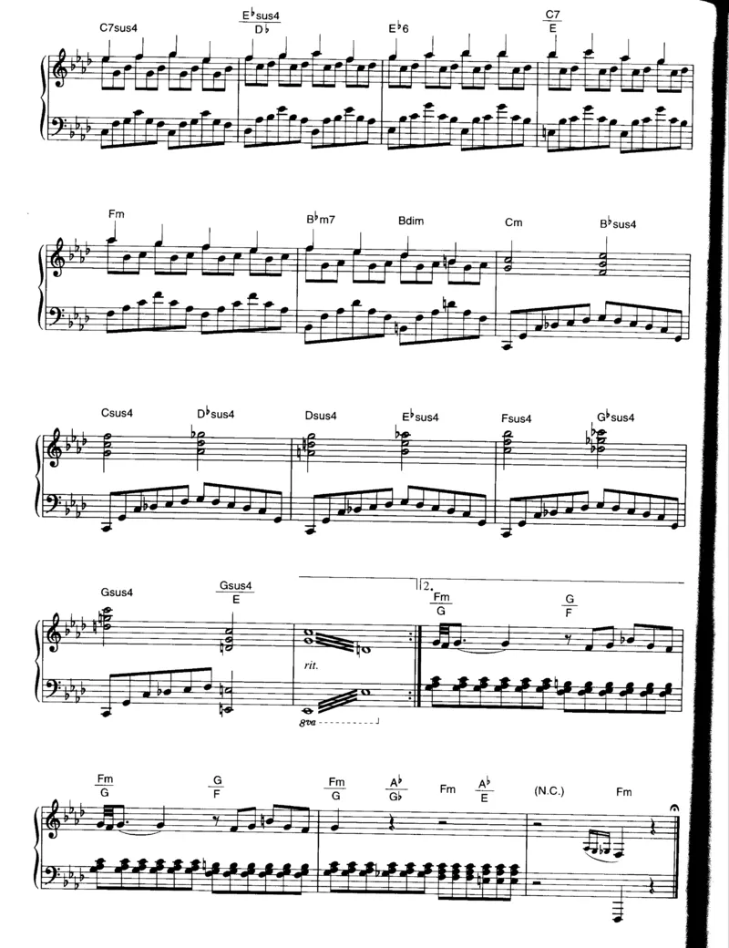 久石让谱集3_一万首著名钢琴曲谱哈农贝多芬合集视频教学电子版高清无水印可打印_02现代钢琴谱合集_久石让钢琴谱全集