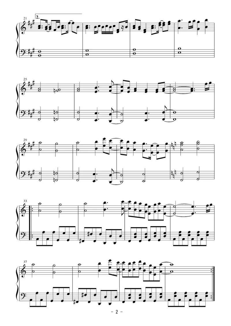 [Bosendorfer][normal][2]_一万首著名钢琴曲谱哈农贝多芬合集视频教学电子版高清无水印可打印_05动漫游戏钢琴谱合集_日系东方Project钢琴谱全集_东方project钢琴谱_03妖怪モダンコロニー