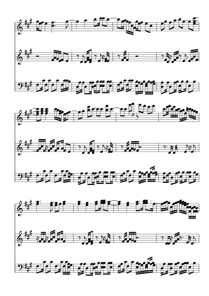 [東方ピアノEasyモード楽譜][lunatic][13]衛星カフェテラス_一万首著名钢琴曲谱哈农贝多芬合集视频教学电子版高清无水印可打印_05动漫游戏钢琴谱合集_日系东方Project钢琴谱全集