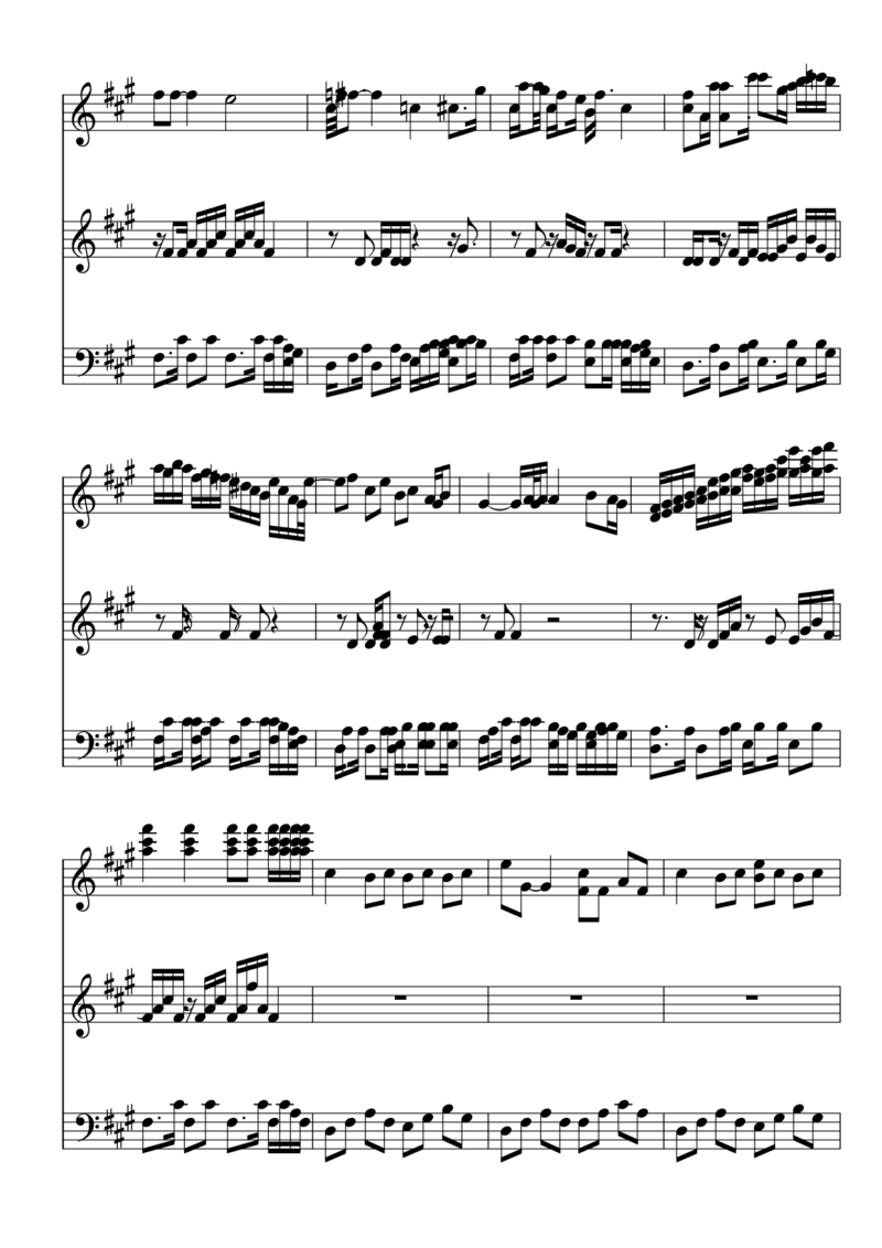 [東方ピアノEasyモード楽譜][lunatic][13]衛星カフェテラス_一万首著名钢琴曲谱哈农贝多芬合集视频教学电子版高清无水印可打印_05动漫游戏钢琴谱合集_日系东方Project钢琴谱全集