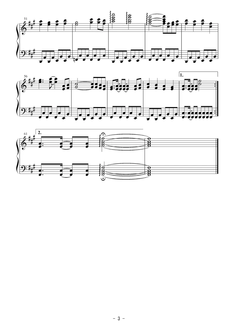 [Bosendorfer][hard][3]_一万首著名钢琴曲谱哈农贝多芬合集视频教学电子版高清无水印可打印_05动漫游戏钢琴谱合集_日系东方Project钢琴谱全集_东方project钢琴谱_TH128妖精大戦争～東方三月精