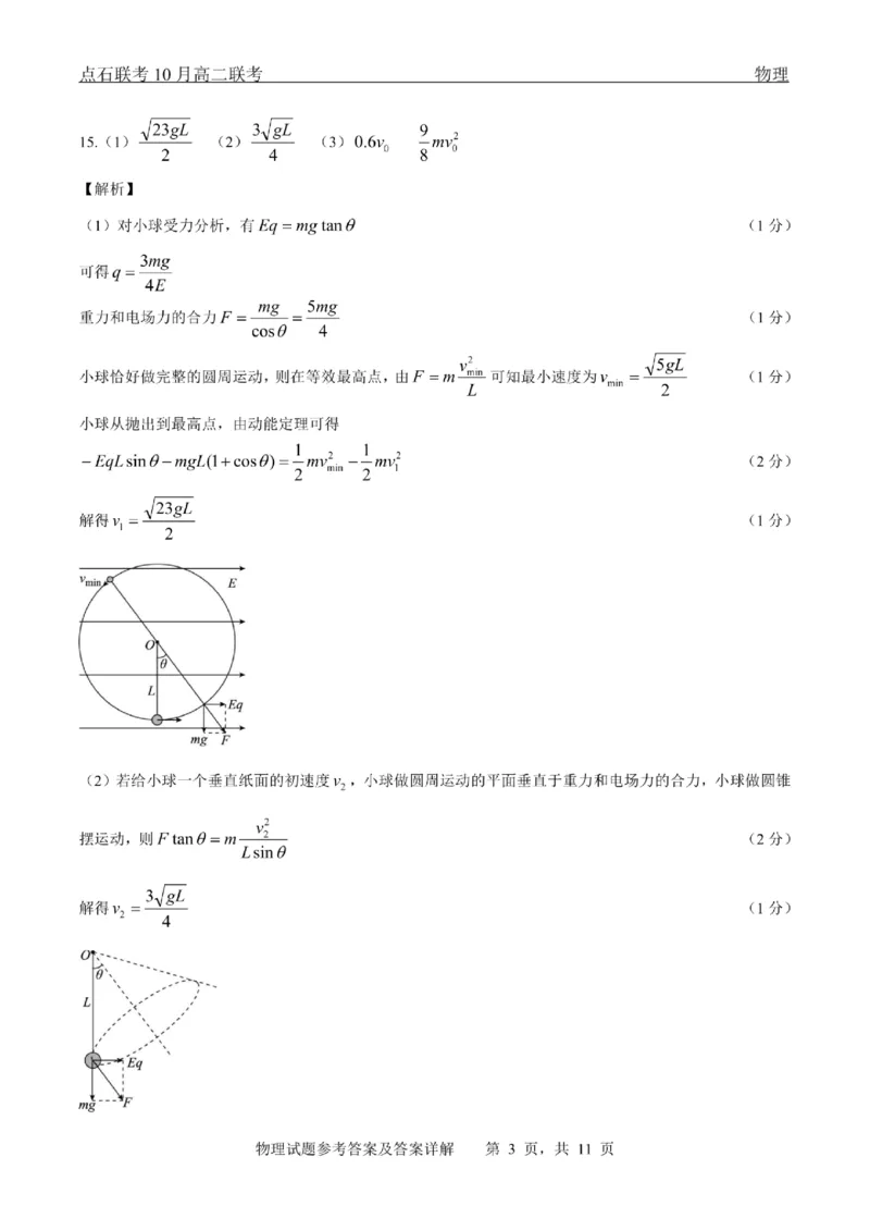 物理-辽宁省点石联考2026届高二上学期10月月考_2025年10月高二试卷_251012辽宁省点石联考2026届高二上学期10月月考