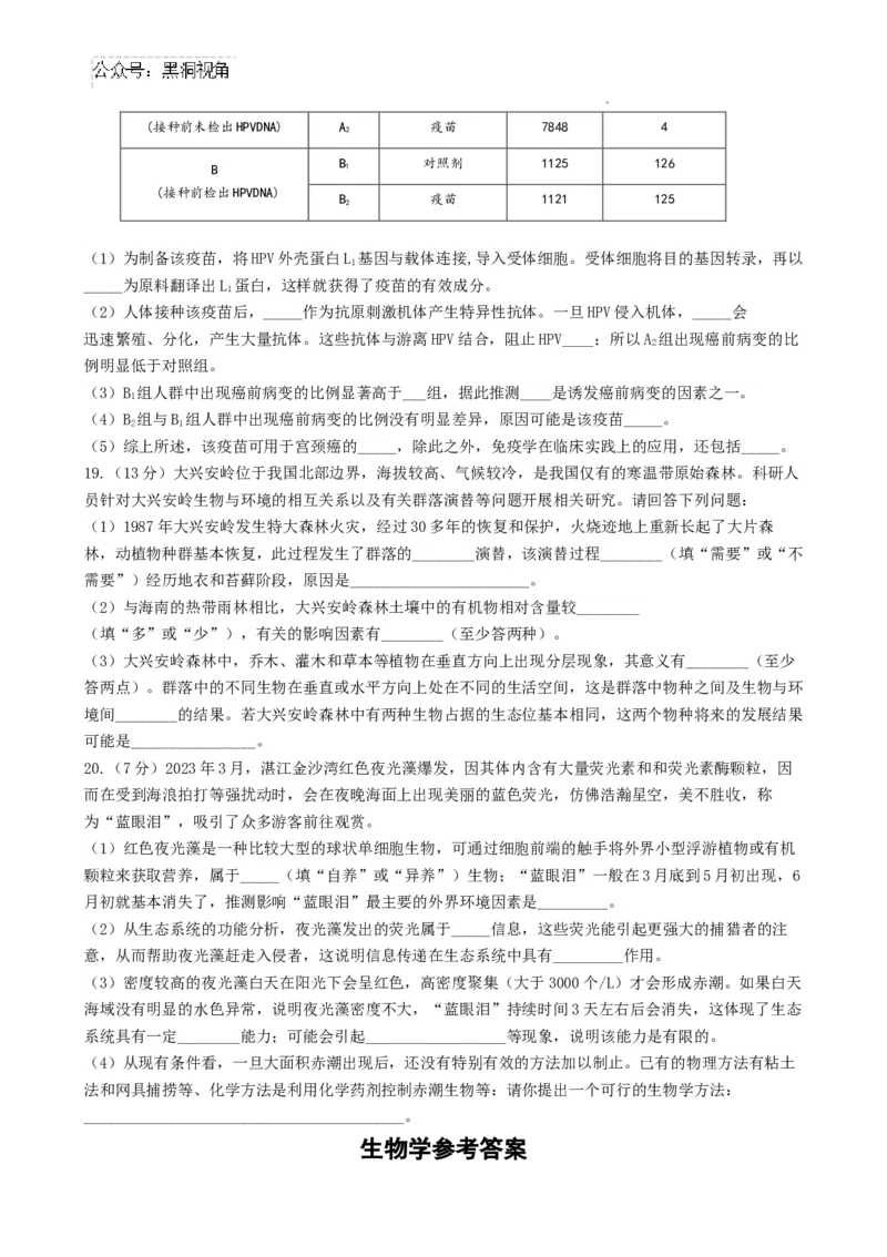 河南省鹤壁市淇滨区鹤壁市高中2024-2025学年高三上学期7月月考生物试题_2024-2025高三（6-6月题库）_2024年08月试卷_0805河南鹤壁高中2025届高三上学期第一次综合检测（7月）