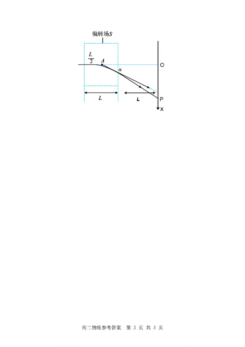 高二物理答案_251206浙江省杭州市地区(含周边)重点中学2025学年第一学期高二年级期中考试（全）