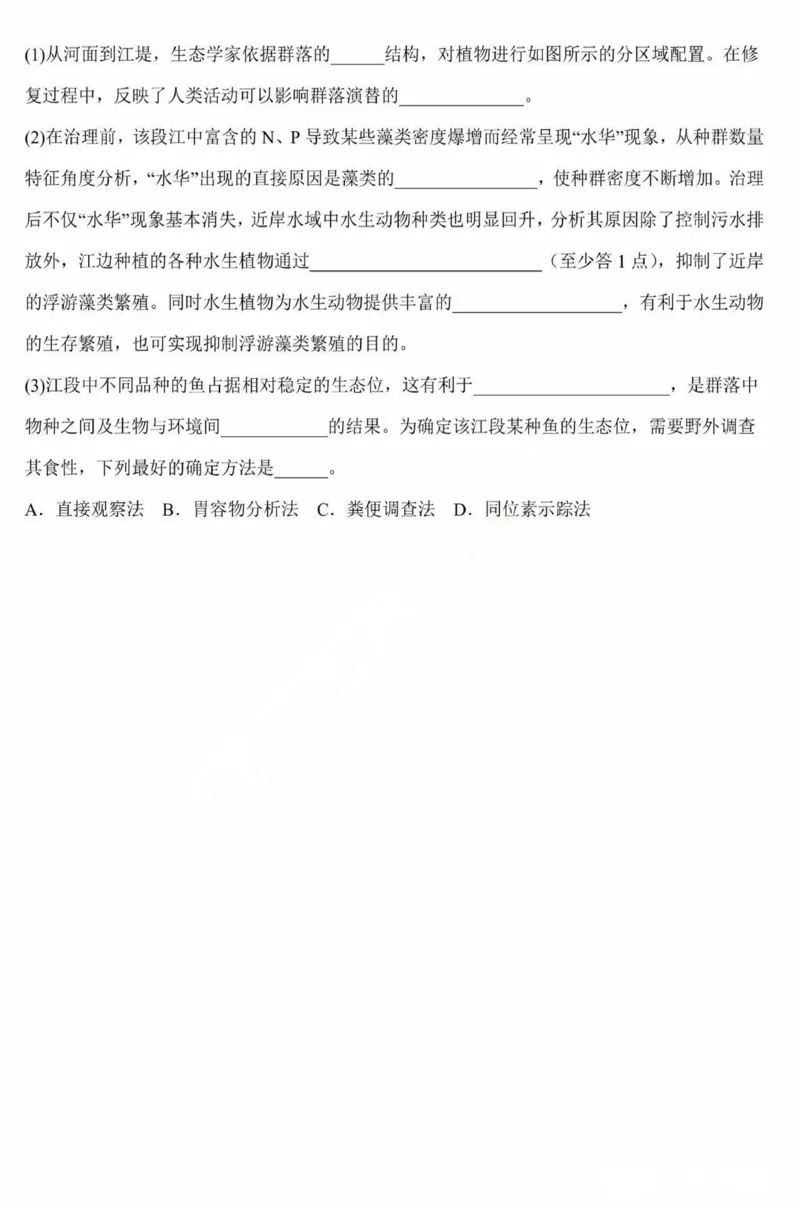 黑龙江省哈尔滨市第九中学校2024-2025学年高二上学期12月月考生物试卷（图片版，含答案）_2024-2025高二（7-7月题库）_2025年01月试卷