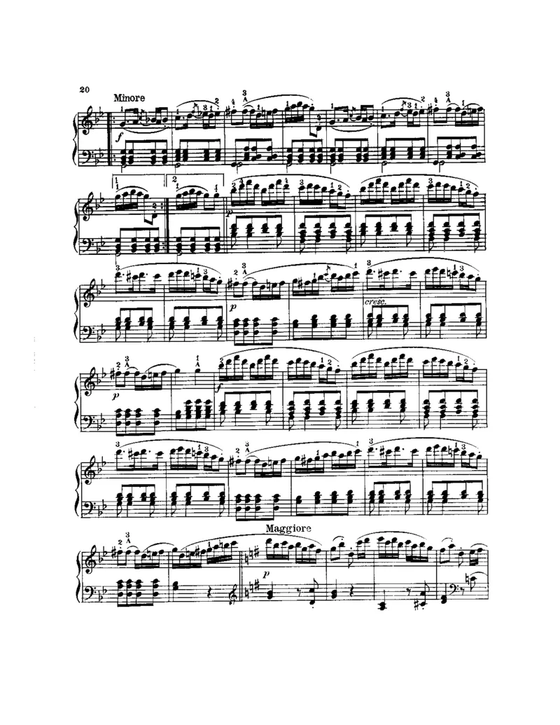 吉普赛回旋曲_一万首著名钢琴曲谱哈农贝多芬合集视频教学电子版高清无水印可打印_1古典钢琴知名音乐家谱_海顿钢琴谱全集