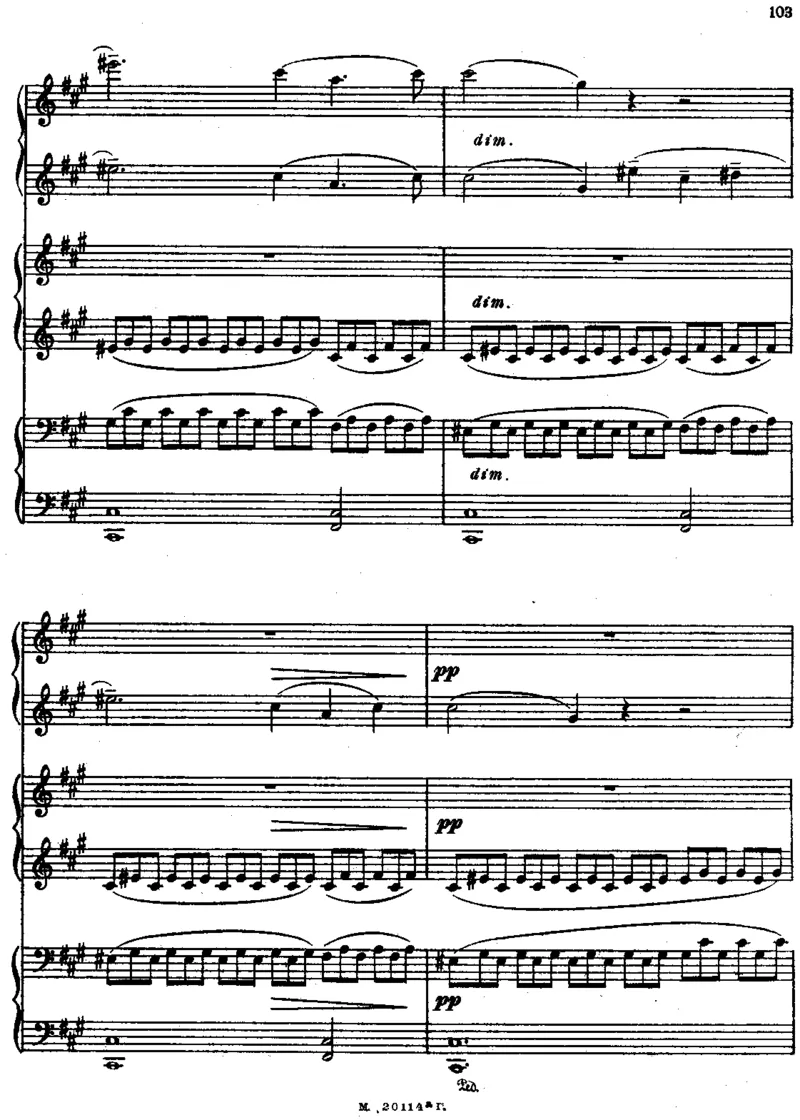 两首六手联弹_一万首著名钢琴曲谱哈农贝多芬合集视频教学电子版高清无水印可打印_1古典钢琴知名音乐家谱_拉赫玛尼诺夫钢琴谱全集