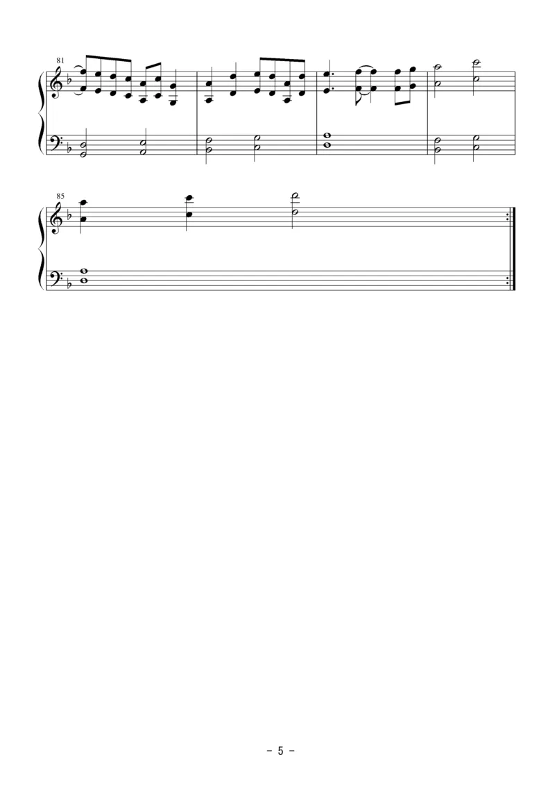 [Bosendorfer][normal][5]_一万首著名钢琴曲谱哈农贝多芬合集视频教学电子版高清无水印可打印_05动漫游戏钢琴谱合集_日系东方Project钢琴谱全集_东方project钢琴谱_36