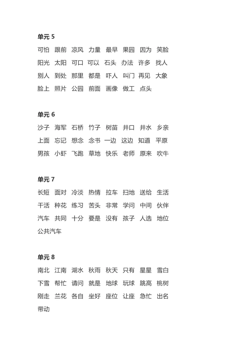 一年级下册语文知识点终极版_小学1-6年级全部试卷_语文_一年级_3-6-2、小学一年级语文下册_3-6-2-1、复习、知识点、归纳汇总_通用
