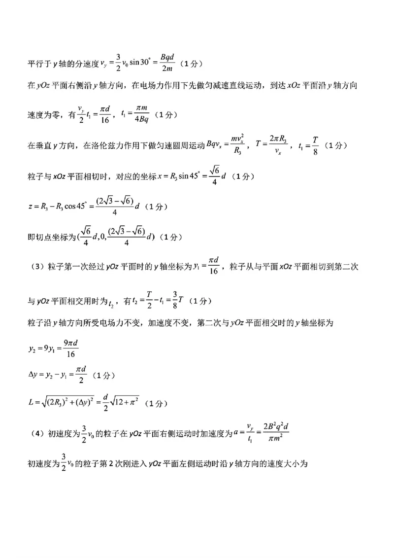物理-河北衡水中学2024-2025学年高三下学期一模_2024-2025高三（6-6月题库）_2025年05月试卷_0505河北衡水中学2024-2025学年高三下学期一模