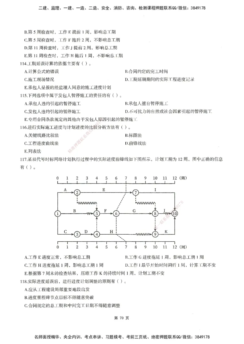 XSW-水利控制-考前密训3套卷_监理工程师_2025监理工程师_2025年监理工程师SVIP_2025年监理水利控制SVIP_05-考前密训✿央企特训✿机构普押