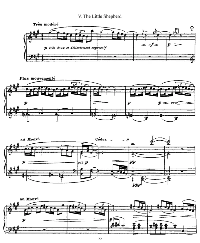 儿童乐园_一万首著名钢琴曲谱哈农贝多芬合集视频教学电子版高清无水印可打印_1古典钢琴知名音乐家谱_德彪西钢琴谱全集