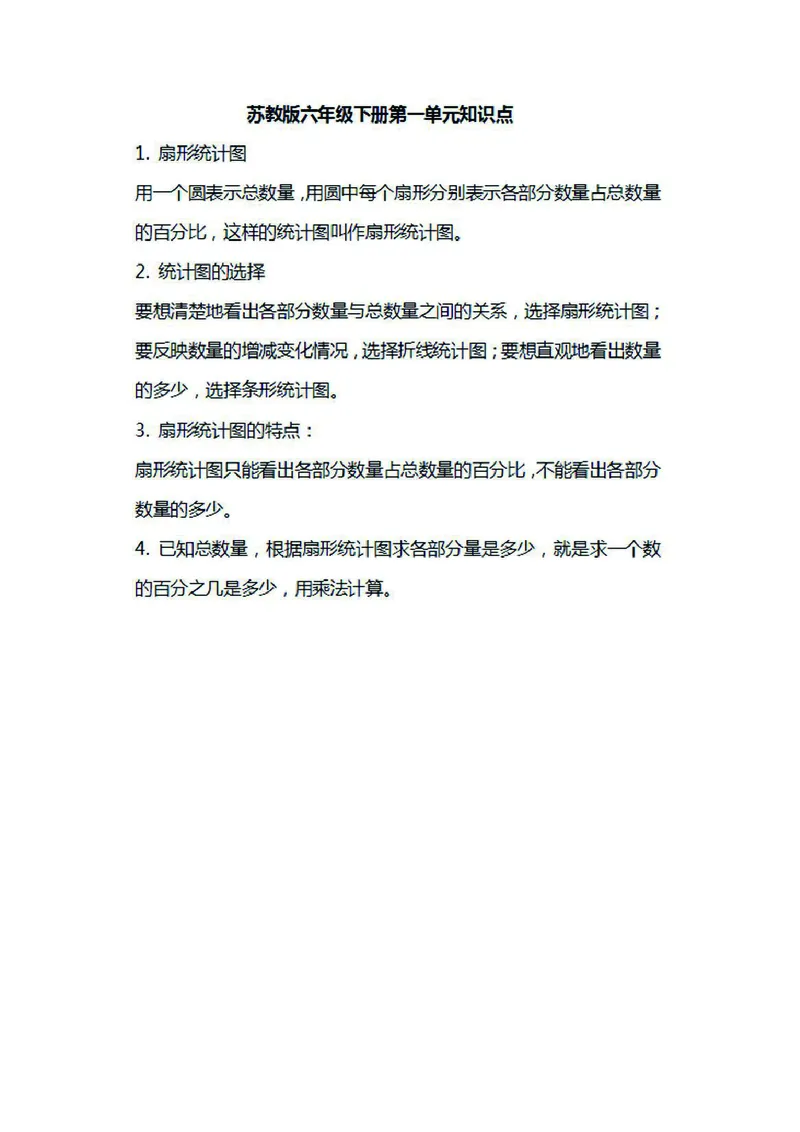 六年级下册数学苏教版知识要点汇总_小学1-6年级全部试卷_数学_六年级_3-11-4、小学六年级数学下册_3-11-4-1、复习、知识点、归纳汇总_苏教版