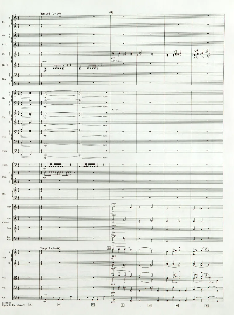 《拯救大兵瑞恩》主题曲总谱完整版_一万首著名钢琴曲谱哈农贝多芬合集视频教学电子版高清无水印可打印_08名曲总谱合集