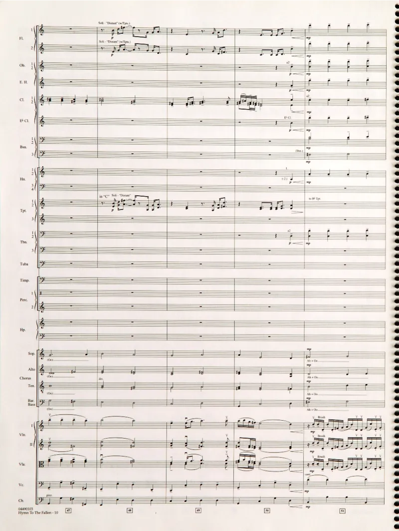 《拯救大兵瑞恩》主题曲总谱完整版_一万首著名钢琴曲谱哈农贝多芬合集视频教学电子版高清无水印可打印_08名曲总谱合集