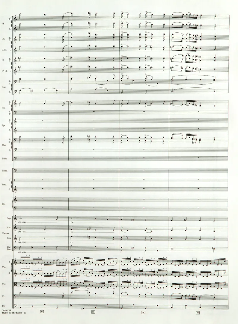 《拯救大兵瑞恩》主题曲总谱完整版_一万首著名钢琴曲谱哈农贝多芬合集视频教学电子版高清无水印可打印_08名曲总谱合集