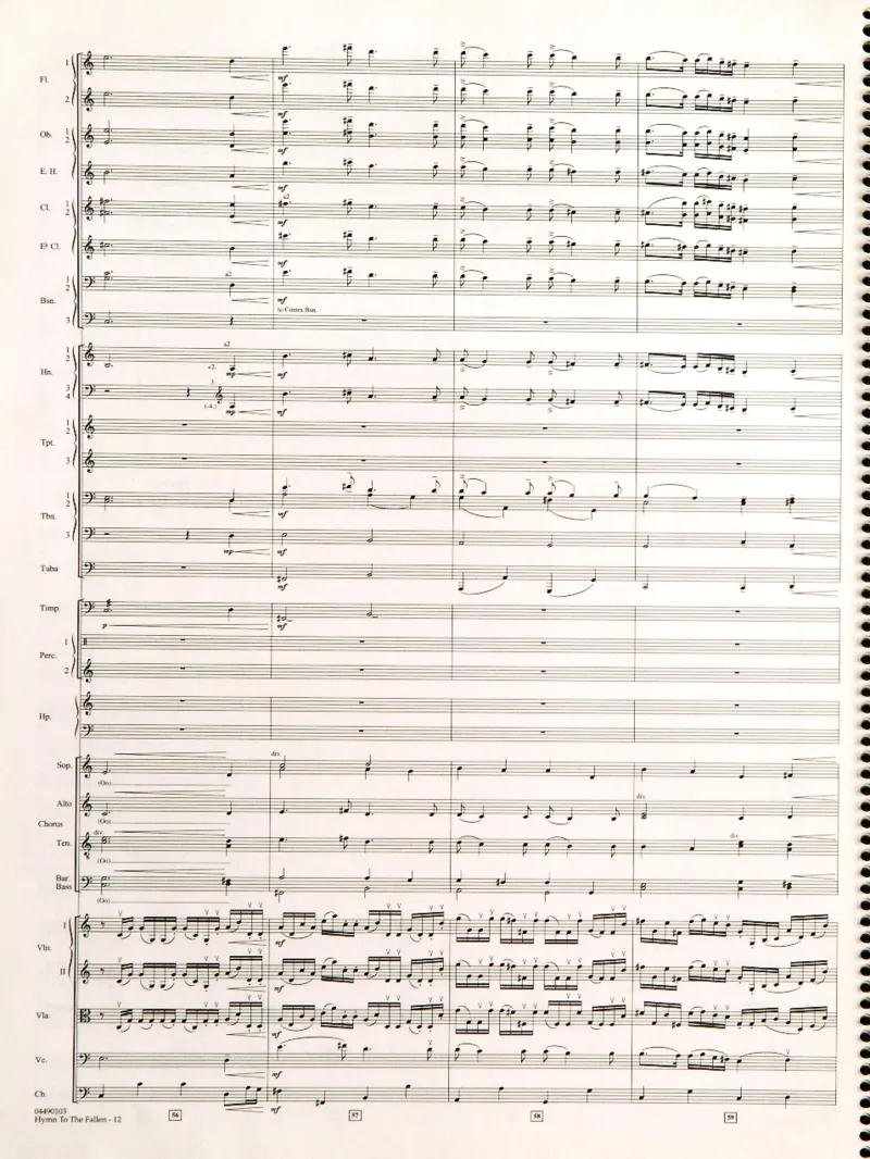 《拯救大兵瑞恩》主题曲总谱完整版_一万首著名钢琴曲谱哈农贝多芬合集视频教学电子版高清无水印可打印_08名曲总谱合集