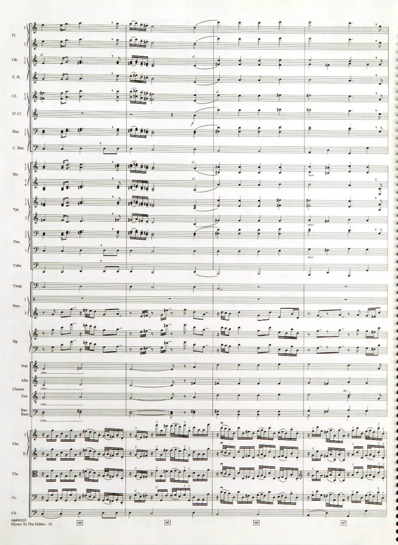 《拯救大兵瑞恩》主题曲总谱完整版_一万首著名钢琴曲谱哈农贝多芬合集视频教学电子版高清无水印可打印_08名曲总谱合集