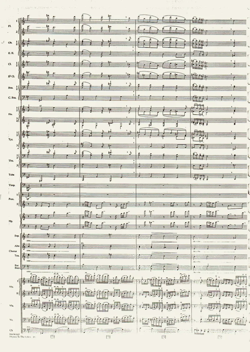 《拯救大兵瑞恩》主题曲总谱完整版_一万首著名钢琴曲谱哈农贝多芬合集视频教学电子版高清无水印可打印_08名曲总谱合集